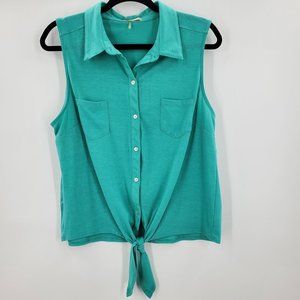 Freebird aqua Size XL Women's Top C70